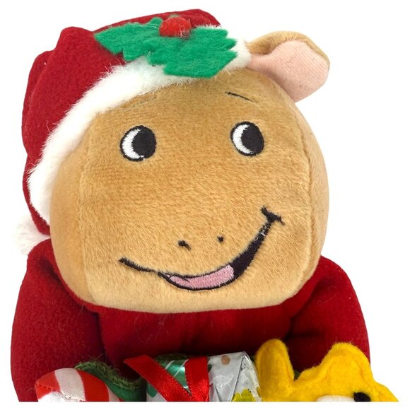 Vintage 2000 Arthur Baby Kate Christmas Plush Marc Brown Doll 14" Stuffed Animal - Picture 5 of 11